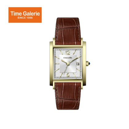 Crocodile CRDW5796.318 Stainless Steel Case Brown Leather White Dial Women Watch Crocodile CRDW5796.318 Stainless Steel Case Brown Leather White Dial Women Watch