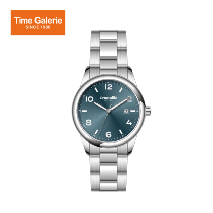 Crocodile CRDW6932.158 Silver Stainless Steel Strap Blue Dial Men Watch Crocodile CRDW6932.158 Silver Stainless Steel Strap Blue Dial Men Watch