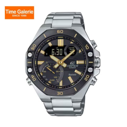 Casio Edifice ECB-10DB-1A9 Smartphone Link Stainless Steel Band Men Digital Analog Watch Casio Edifice ECB-10DB-1A9 Smartphone Link Stainless Steel Band Men Digital Analog Watch