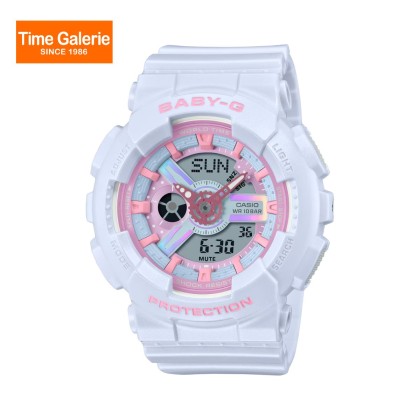 Casio Baby-G BA-110FH-2A Resin Band Digital-Analog Women Watch Casio Baby-G BA-110FH-2A Resin Band Digital-Analog Women Watch