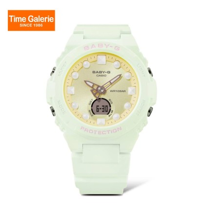 Casio Baby-G BGA-320FH-3A Resin Band Digital-Analog Women Watch Casio Baby-G BGA-320FH-3A Resin Band Digital-Analog Women Watch