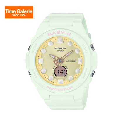 Casio Baby-G BGA-320FH-3A Resin Band Digital-Analog Women Watch Casio Baby-G BGA-320FH-3A Resin Band Digital-Analog Women Watch