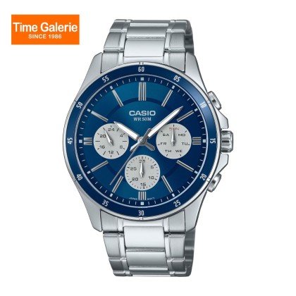 Casio General MTP-1374D-2A3V Stainless Steel Band Men Watch Casio General MTP-1374D-2A3V Stainless Steel Band Men Watch