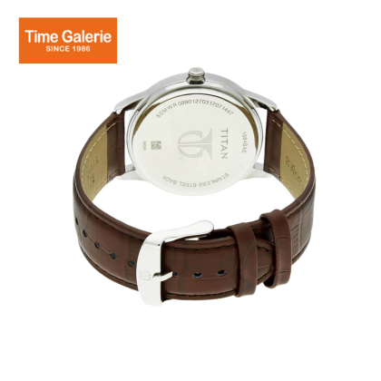 Titan Neo 1584SL04 Brown Leather Strap Quartz Men's Watch Titan Neo 1584SL04 Brown Leather Strap Quartz Men's Watch