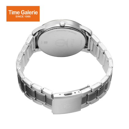 Titan 1806KM01 Workwear Anthracite Dial Analog with Date Stainless Steel Strap watch for Men Titan 1806KM01 Workwear Anthracite Dial Analog with Date Stainless Steel Strap watch for Men
