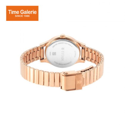 Titan Karishma 2679WM01 Brown Dial Metal Strap Quartz Women's Watch Titan Karishma 2679WM01 Brown Dial Metal Strap Quartz Women's Watch