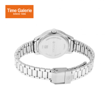 Titan Quartz 2638SM01 Blue Dial Stainless Steel Strap Women's Watch Titan Quartz 2638SM01 Blue Dial Stainless Steel Strap Women's Watch