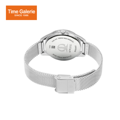 Titan Sparkle 2565SM02 Blue Dial Stainless Steel Mesh Strap Quartz Women's Watch Titan Sparkle 2565SM02 Blue Dial Stainless Steel Mesh Strap Quartz Women's Watch