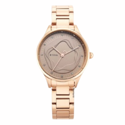 Titan Wander 2649WM03 Brown Dial Stainless Steel Strap Quartz Women's Watch Titan Wander 2649WM03 Brown Dial Stainless Steel Strap Quartz Women's Watch
