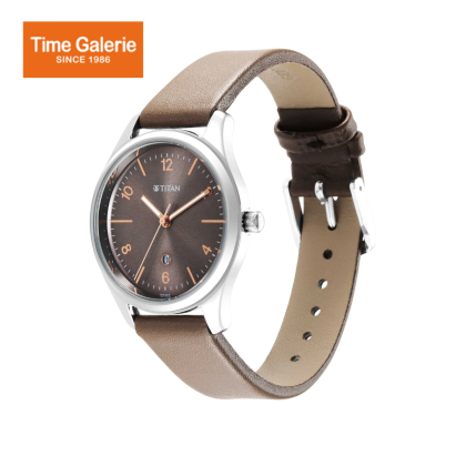 Titan Trendsetters 2639SL12 Brown Dial Women Watch With Leather Strap Titan Trendsetters 2639SL12 Brown Dial Women Watch With Leather Strap