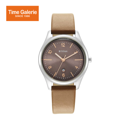 Titan Trendsetters 2639SL12 Brown Dial Women Watch With Leather Strap Titan Trendsetters 2639SL12 Brown Dial Women Watch With Leather Strap