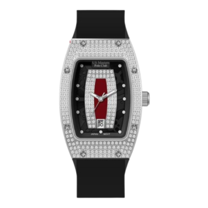 U.S Masters Polo Club USM-DF07-SL-RD Princess Silicone Women Watch U.S Masters Polo Club USM-DF07-SL-RD Princess Silicone Women Watch