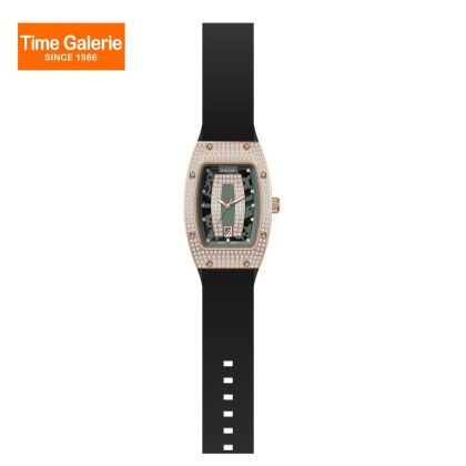 U.S Masters Polo Club USM-DF07-RG-GN Princess Silicone Women Watch