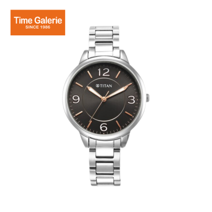 Titan Urban 2617SM08 Anthracite Dial Metal Strap Quartz Women's Watch Titan Urban 2617SM08 Anthracite Dial Metal Strap Quartz Women's Watch