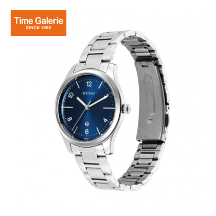 Titan Trendsetters 2639SM07 Blue Dial Stainless Steel Strap Quartz Women's Watch Titan Trendsetters 2639SM07 Blue Dial Stainless Steel Strap Quartz Women's Watch