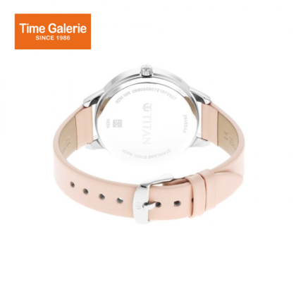 Titan Workwear 2648SL03 Grey Gradient Dial Leather Strap Quartz Women's Watch