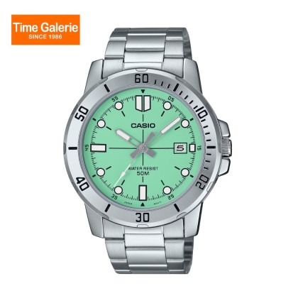 Casio General MTP-VD01D-3E1V Stainless Steel Band Men Watch Casio General MTP-VD01D-3E1V Stainless Steel Band Men Watch