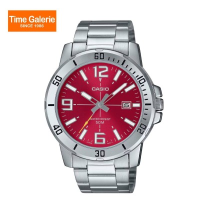 Casio General MTP-VD01D-4BV Stainless Steel Band Men Watch Casio General MTP-VD01D-4BV Stainless Steel Band Men Watch