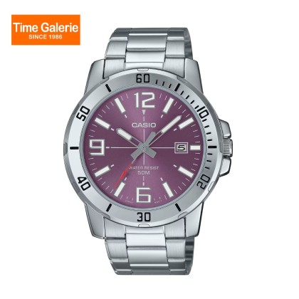 Casio General MTP-VD01D-6BV Stainless Steel Band Men Watch Casio General MTP-VD01D-6BV Stainless Steel Band Men Watch
