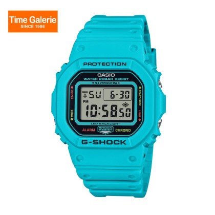 Casio G-Shock DW-5600EP-2 Blue Resin Band Digital Men Watch