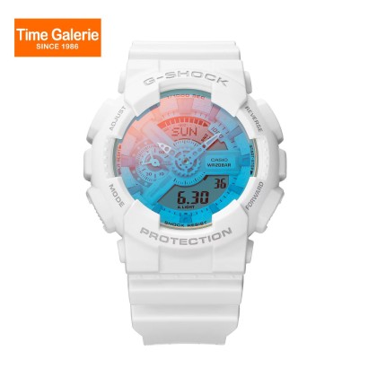 Casio G-Shock Radiant GA-110TL-7A Digital White Resin Band Men Watches Casio G-Shock Radiant GA-110TL-7A Digital White Resin Band Men Watches
