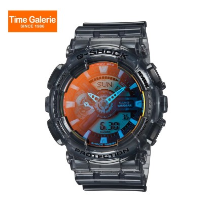 Casio G-Shock Radiant GA-110TLS-8A Digital Black Translucent Resin Band Men Watches