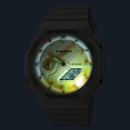 Casio G-Shock Radiant GA-2100TL-7A Digital Resin Band Men Watches