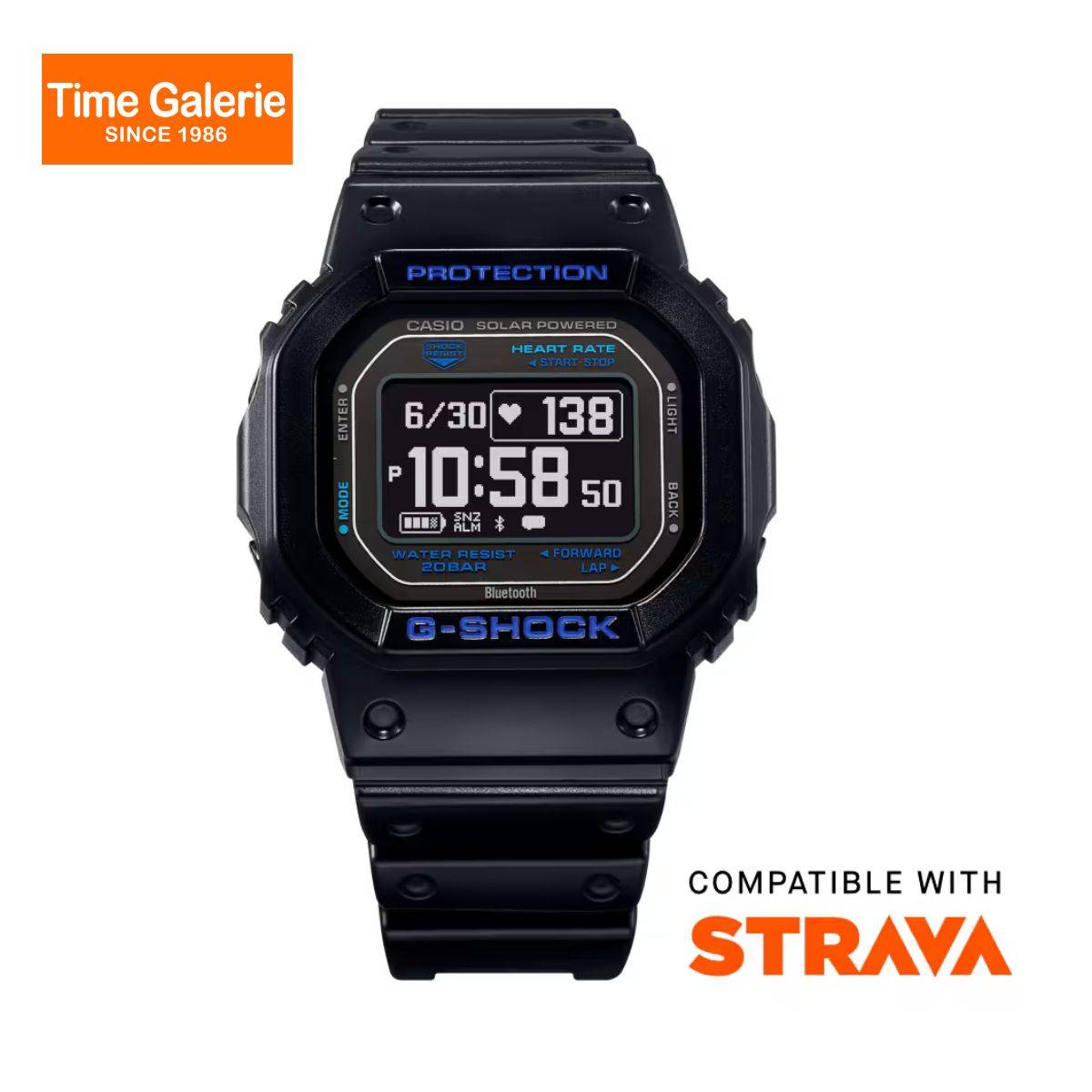 Casio G Shock Strava Running Watch Casio G Shock Strava Gshock
