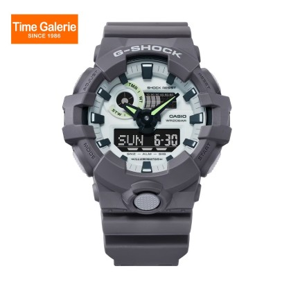 Casio G-Shock Hidden Glow Series GA-700HD-8A Analog-Digital Grey Resin Band Men Watch Casio G-Shock Hidden Glow Series GA-700HD-8A Analog-Digital Grey Resin Band Men Watch