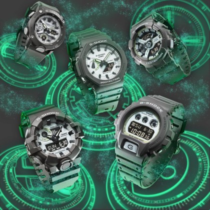Casio G-Shock Hidden Glow Series GA-700HD-8A Analog-Digital Grey Resin Band Men Watch Casio G-Shock Hidden Glow Series GA-700HD-8A Analog-Digital Grey Resin Band Men Watch