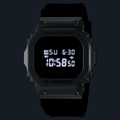 Casio G-Shock GM-5600U-1 Black Resin Band Digital Men Watch