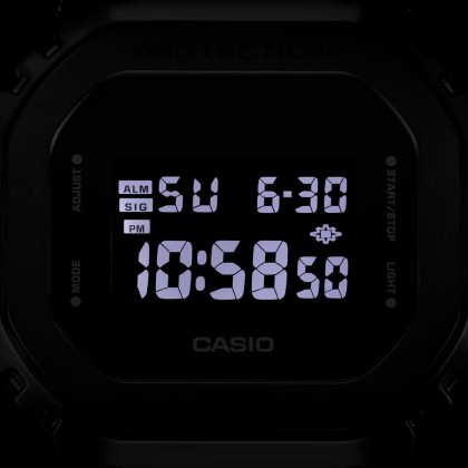 Casio G-Shock GM-5600UB-1 Black Resin Band Digital Men Watch Casio G-Shock GM-5600UB-1 Black Resin Band Digital Men Watch