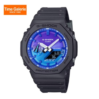 Casio G-shock GA-2100FL-1A Resin Band Digital Analog Men Watch Casio G-shock GA-2100FL-1A Resin Band Digital Analog Men Watch