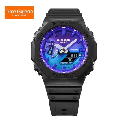 Casio G-shock GA-2100FL-1A Resin Band Digital Analog Men Watch Casio G-shock GA-2100FL-1A Resin Band Digital Analog Men Watch
