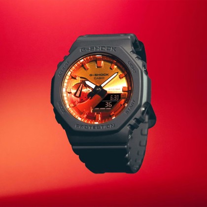 Casio G-shock GA-2100FL-8A Resin Band Digital Analog Men Watch Casio G-shock GA-2100FL-8A Resin Band Digital Analog Men Watch