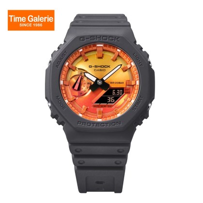 Casio G-shock GA-2100FL-8A Resin Band Digital Analog Men Watch Casio G-shock GA-2100FL-8A Resin Band Digital Analog Men Watch