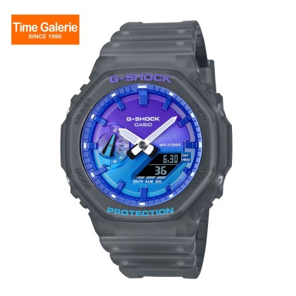 Casio G-shock GA-2100FLS-8A2 Resin Band Digital Analog Men Watch Casio G-shock GA-2100FLS-8A2 Resin Band Digital Analog Men Watch