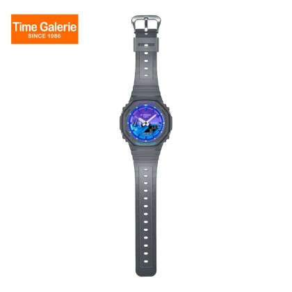 Casio G-shock GA-2100FLS-8A2 Resin Band Digital Analog Men Watch Casio G-shock GA-2100FLS-8A2 Resin Band Digital Analog Men Watch