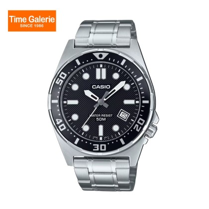Casio General MTD-135D-1AV Stainless Steel Band Analog Men Watch Casio General MTD-135D-1AV Stainless Steel Band Analog Men Watch