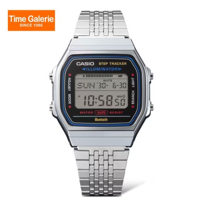 Casio Vintage ABL-100WE-1A Stainless Steel Band Digital Men Watch Casio Vintage ABL-100WE-1A Stainless Steel Band Digital Men Watch