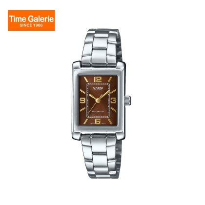 Casio General LTP-1234DD-5A Stainless Steel Band Analog Women Watch