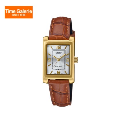 Casio General LTP-1234GLL-7A Leather Strap Analog Women Watch Casio General LTP-1234GLL-7A Leather Strap Analog Women Watch