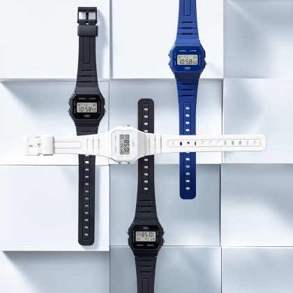 Casio General F-91WB-1A Black Resin Unisex Band Casio General F-91WB-1A Black Resin Unisex Band
