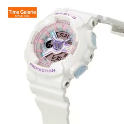 Casio Baby-G BA-110FH-7A Resin Band Digital-Analog Women Watch Casio Baby-G BA-110FH-7A Resin Band Digital-Analog Women Watch