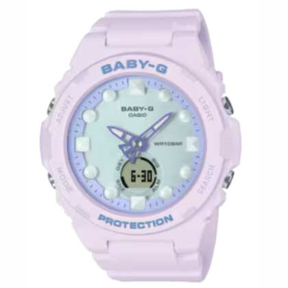 Casio Baby-G BGA-320FH-4A Resin Band Digital-Analog Women Watch Casio Baby-G BGA-320FH-4A Resin Band Digital-Analog Women Watch