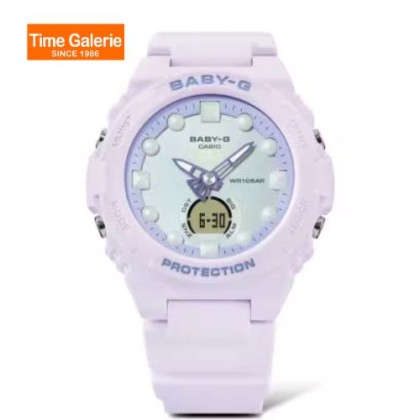 Casio Baby-G BGA-320FH-4A Resin Band Digital-Analog Women Watch Casio Baby-G BGA-320FH-4A Resin Band Digital-Analog Women Watch