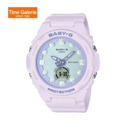 Casio Baby-G BGA-320FH-4A Resin Band Digital-Analog Women Watch Casio Baby-G BGA-320FH-4A Resin Band Digital-Analog Women Watch