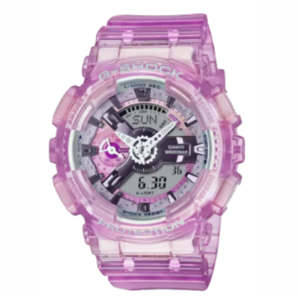 Casio G-Shock Analog Digital GMA-S110VW-4A Sport Transparent color Resin Band Women Watch Casio G-Shock Analog Digital GMA-S110VW-4A Sport Transparent color Resin Band Women Watch