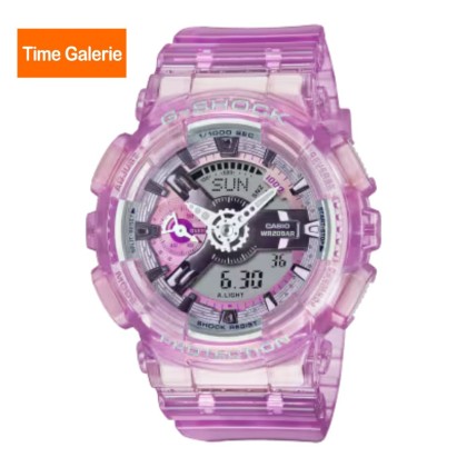 Casio G-Shock Analog Digital GMA-S110VW-4A Sport Transparent color Resin Band Women Watch Casio G-Shock Analog Digital GMA-S110VW-4A Sport Transparent color Resin Band Women Watch