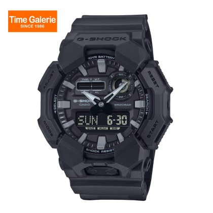 Casio G-Shock GA-010-1A1 Black Resin Band Analog Digital Men Watch Casio G-Shock GA-010-1A1 Black Resin Band Analog Digital Men Watch